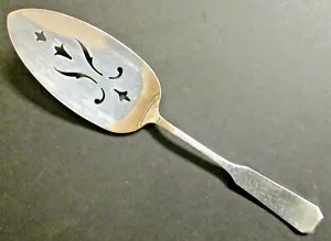 Reed & Barton "1776" Pie Server - Silverplate, Hammered Finish - Picture 1 of 8