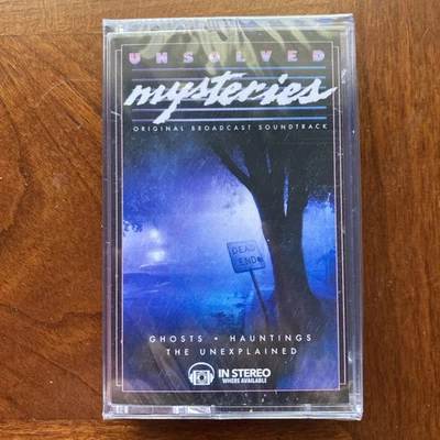 NEW Unsolved Mysteries OST Soundtrack LIGHT BLUE cassette 2023 Limited Edition - Image 1 of 3