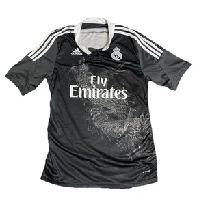 Real Madrid Adidas Trikot Herren Large Yohji Yomomoto Black Dragon Soccer Shirt L - Bild 1 von 24