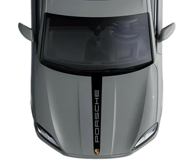 Calcomanía gráfica personalizada para capó a rayas Porsche Cayenne 2012-2025 Foto 1 de 4