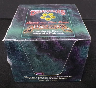 2000 DiskWars Shadowlands 'Legend of the Five Rings' FACTORY SEALED Flats Box - Image 1 of 4