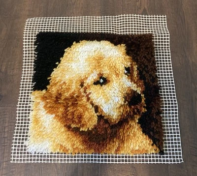 Комплект винтажных крючков для защелки Caron International «Puppy Love» Yellow Lab - Изображение 1 из 4