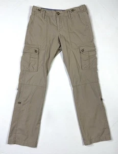 Banana Republic Cargo Pants Women’s 4P Petite Beige Straight Leg - Picture 1 of 15