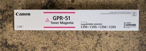 Original Canon GPR51 (8518B003) Tonerkassette Magenta, Neu, M1 - Bild 1 von 3