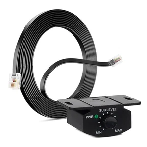 Manopola di Controllo Bassi Universale, Manopola Volume Basso 3.5m/11.48ft con Cabina di Prolunga... - Foto 1 di 7