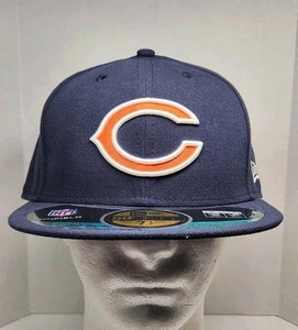 New Era 59Fifty NFL Chicago Bears 7-1/2 Fitted Cap ~ NEW CONDITION - Picture 1 of 8