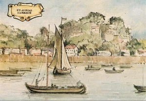 (cb88) St Aubins Harbour Jersey - Channel Islands Postcard - Picture 1 of 2