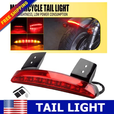 LED 摩托车制动尾灯适用于哈雷戴维森铁 883 XL883N 2009-2018 — 第 1/4 张图片