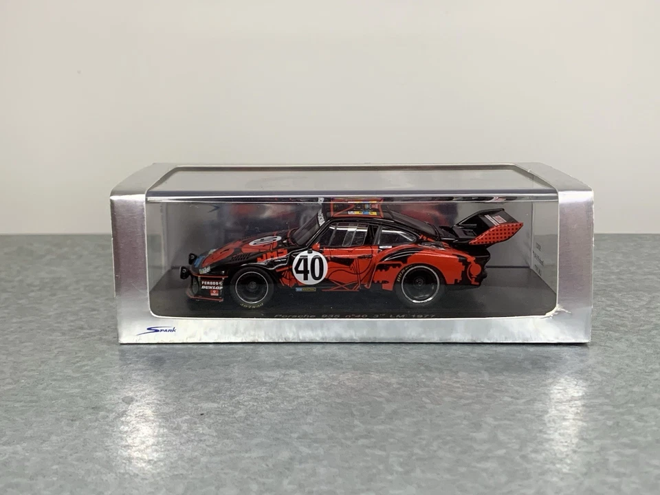 1:43 Spark Porsche 935 (911) JMS Racing Team X-Ray Livery 3rd Le Mans 1977 - Image 1 of 4
