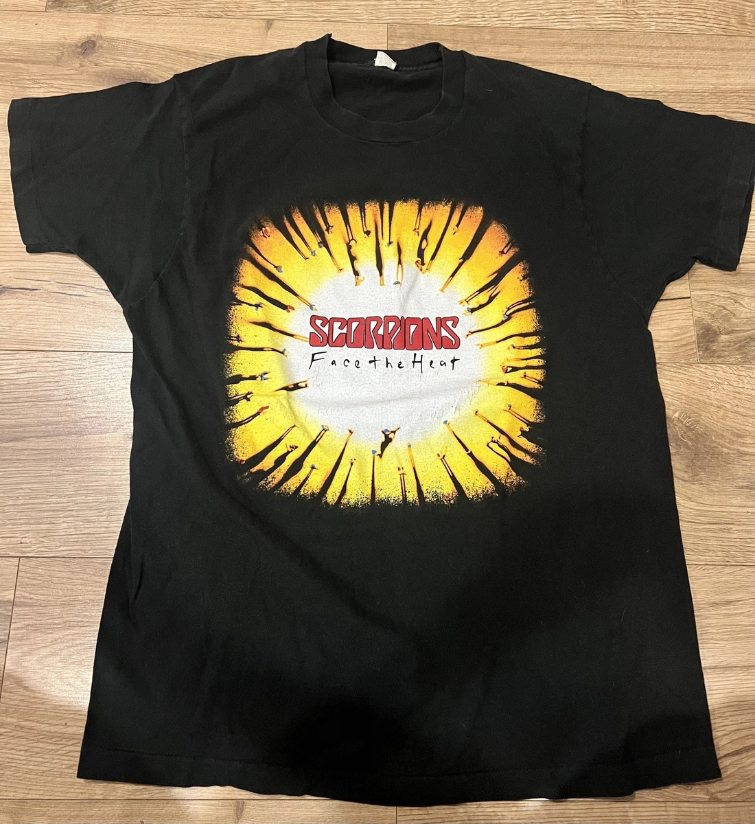 Scorpions Tour T Shirt In Men's Vintage T-Shirts for sale | eBay