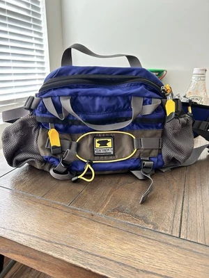 Mountainsmith Tour TLS Lumbar Pack Blue Black Trail Running Hiking Day Pack - Image 1 of 4