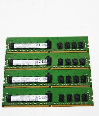 Samsung 64GB(16x4) PC4-2666V DDR4 2600MHz SDRAM Server Memory M393A2K40CB2-CTD7Y - Image 1 of 4