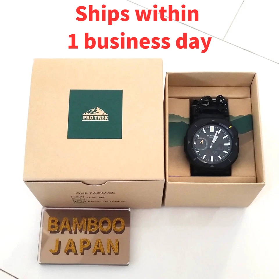 CASIO PRO TREK PRJ-B001B-1JF Black Bluetooth GPS Men's Watch