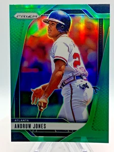 Prizm Baseball 2025 Andruw Jones #187 Green Prizm - Foto 1 di 2