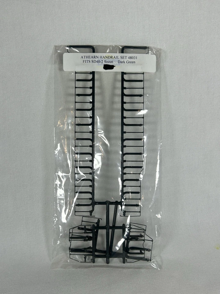 HO Athearn BNSF Dark Green Snoot SD40-2 Handrail Set 48031 Brand New - Image 1 of 1