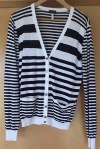 Armani Jeans Strickjacke Damen Cardigan Jacke Gr. EU 40/42/44 L Baumwolle - Bild 1 von 4