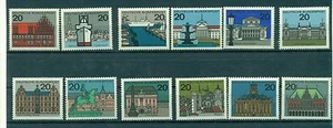 HISTORISCHE STADT - HISTORISCHE STÄDTE WEST GERMANY BRD 1964/1965 - Bild 1 von 1