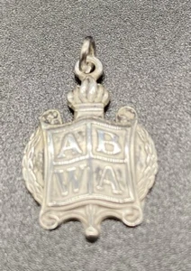 VTG American Business Women's Association Sterling Silver Charm Pendant 2.03 g R - Picture 1 of 5
