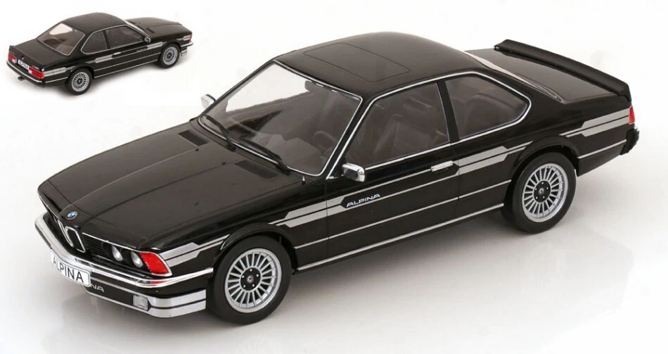 Modellino auto scala 1:18 BMW ALPINA B7 1980 BLACK diecast modellismo statico - Immagine 1 di 1
