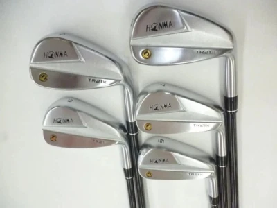 2020 HONMA TOUR WORLD TR21X 6~10 5pc VIZARD-65 S-flex Iron Set Golf clubs C757 - Image 1 of 4
