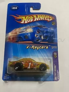 2005 Hot Wheels #56 1st Editions X-Raycers 6/10 Stockar Trans Yellow w/Black 5Sp - Picture 1 of 6