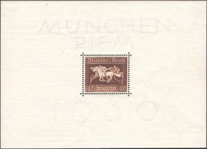 GERMANY, 1936. Reich Souvenir Sheet Block 4X, Mint - Picture 1 of 1