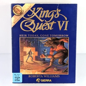 King's Quest VI: Heir Today, Gone Tomorrow Macintosh 3.5" Floppy Disc CIB - Picture 1 of 15