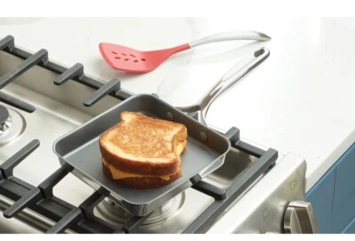 Princess House culinario Series Healthy Small Square Griddle 5617 NEW