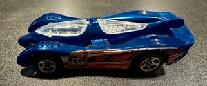 Hot Wheels Vintage 1994 Blue Power Pistons World Race Highway Serie 35 - Foto 1 di 6