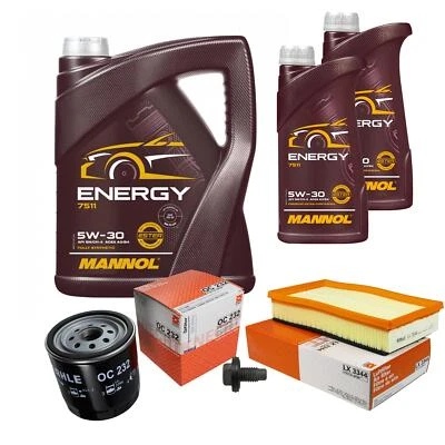 Mahle Inspección Set 7L mannol 5W-30 Energía para Ford Tourneo Connect - Imagen 1 de 4