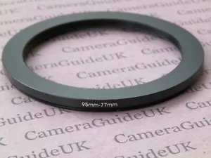 95mm to 77mm 95mm-77mm Stepping Step Down Filter Ring Adapter  - Picture 1 of 2