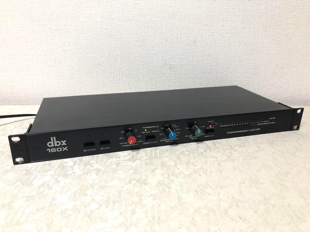 焼*バ様 【中古】dbx 160A(2台) + SKB XRACK2(2Uラック 焼*