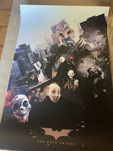 Batman The Dark Knight Printer Proof 2 of 5 Chris Valentine Bottleneck Gallery - Picture 1 of 12