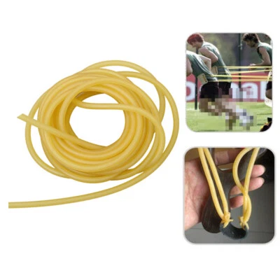 Tubo in gomma lattice naturale fionda fascia elastica sportiva attrezzi elastici - Immagine 1 di 4