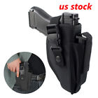 Concealed Carry Right Hand Gun Holster Tactical OWB Pistol Holder with Mag Pouch