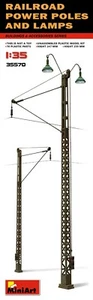 Postes y lámparas de alimentación ferroviaria (edificios y accesorios) 1/35 MiniArt 35570 - Imagen 1 de 5