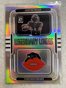 2022 Optic Justin Fields Legendary Logos Prizm - Picture 1 of 2