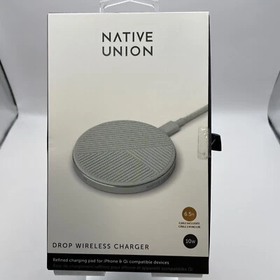 Native Union Drop Wireless Charger Sage USB A TO USB C - Image 1 of 3