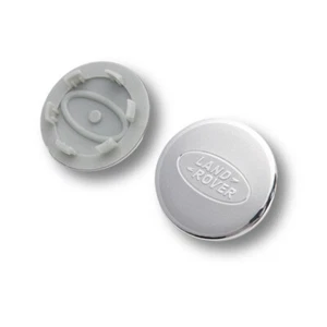 Per Land Range rover 4pcs 63mm Coprimozzi hubcaps Defender Discovery evoque - Imagen 1 de 6