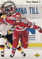 1993-94 Upper Deck #278 Vitali Tomilin Russia Rookie Card