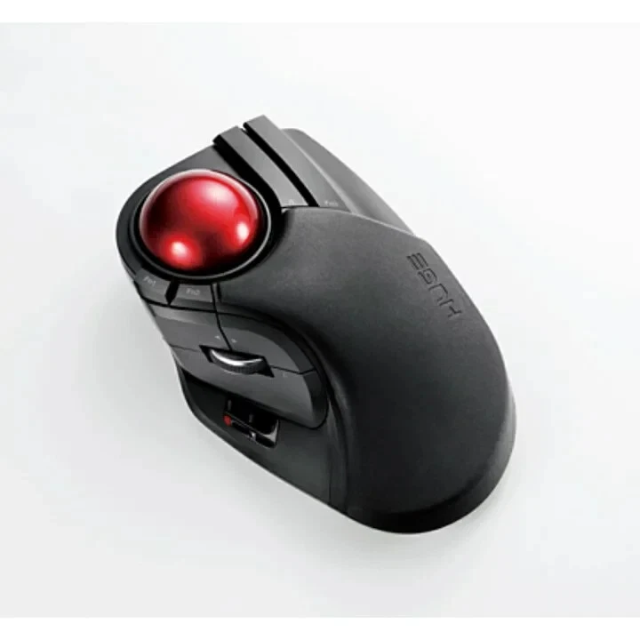 NEW ELECOM Trackball Mouse Wireless Large Tapper M-HT1DRBK  - Image 1 of 1