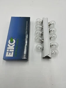 12 BOXES OF 10 Eiko 199 Back-up Light Bulb Quality Lighting - Picture 1 of 4