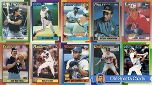 1990 Topps Baseball Trading Cards