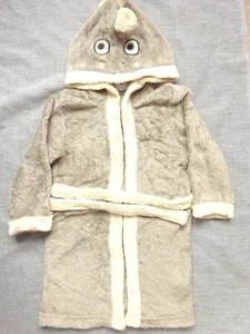 Bathrobe Velvet Fleece Soft and Warm Unisex Size 2/3 years - Picture 1 of 4
