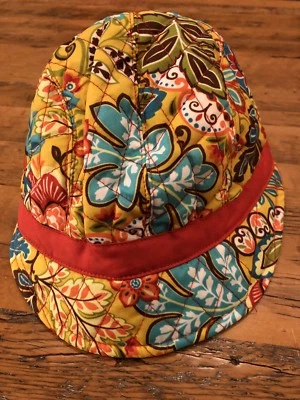 Vera Bradley Patrón Provenzal Reversible Newsgirl Sombrero Gorra Forrado de Vellón Talla Única Foto 1 de 2