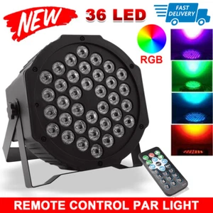 36W 36LED RGB Stage Lighting PAR Light DMX Beam Party DJ Club Disco Party Lights - Picture 1 of 17
