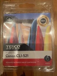 Tesco Canon CLI-521 Black Ink Cartridge - Picture 1 of 4