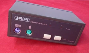 Planet 2-Port Ps/2 Svga KVM Switch Boite KVM - 200 - Photo 1/3