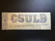 Vintage: CSULB Cal State Long Beach University Window Decal Sticker