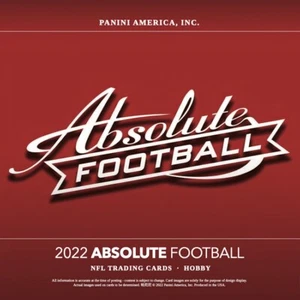 2022 Panini Absolute Football PICK YOUR CARD Including Commons, Rookies, Chrome - Picture 1 of 60